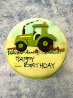 Tractor Boy Celebration Cake