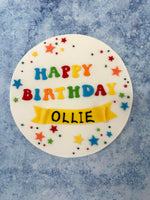 Stars & Banner Celebration Cake