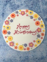 Flower Press Celebration Cake