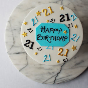 21 Today Celebration Cake
