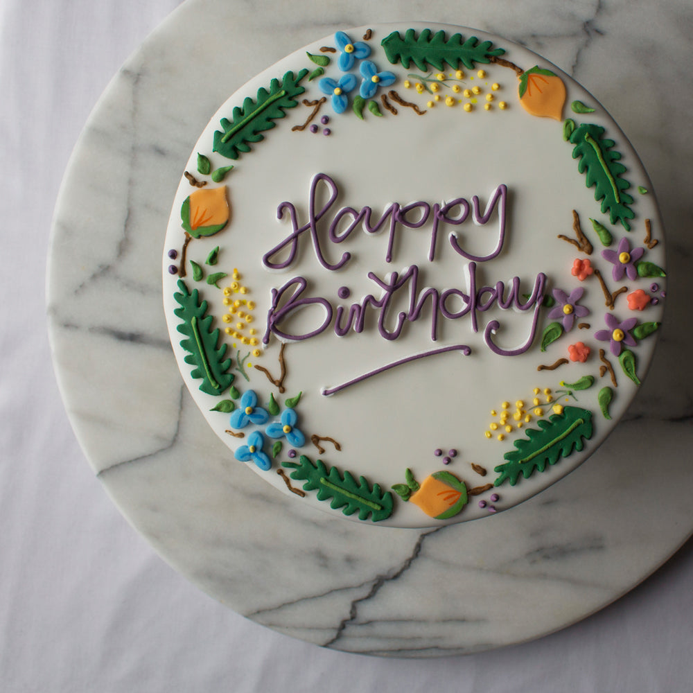 Botanicals Celebration Cake