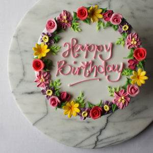 Bright and Beautiful Celebration Cake