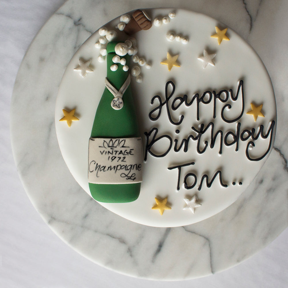 Champagne Celebration Cake