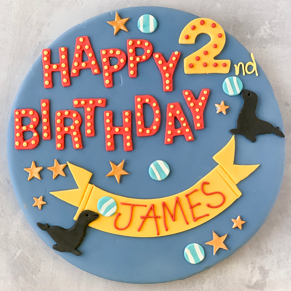 Circus Celebration Cake