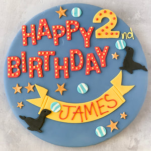 Circus Celebration Cake