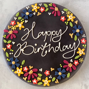 Flower Drama Celebration Cake