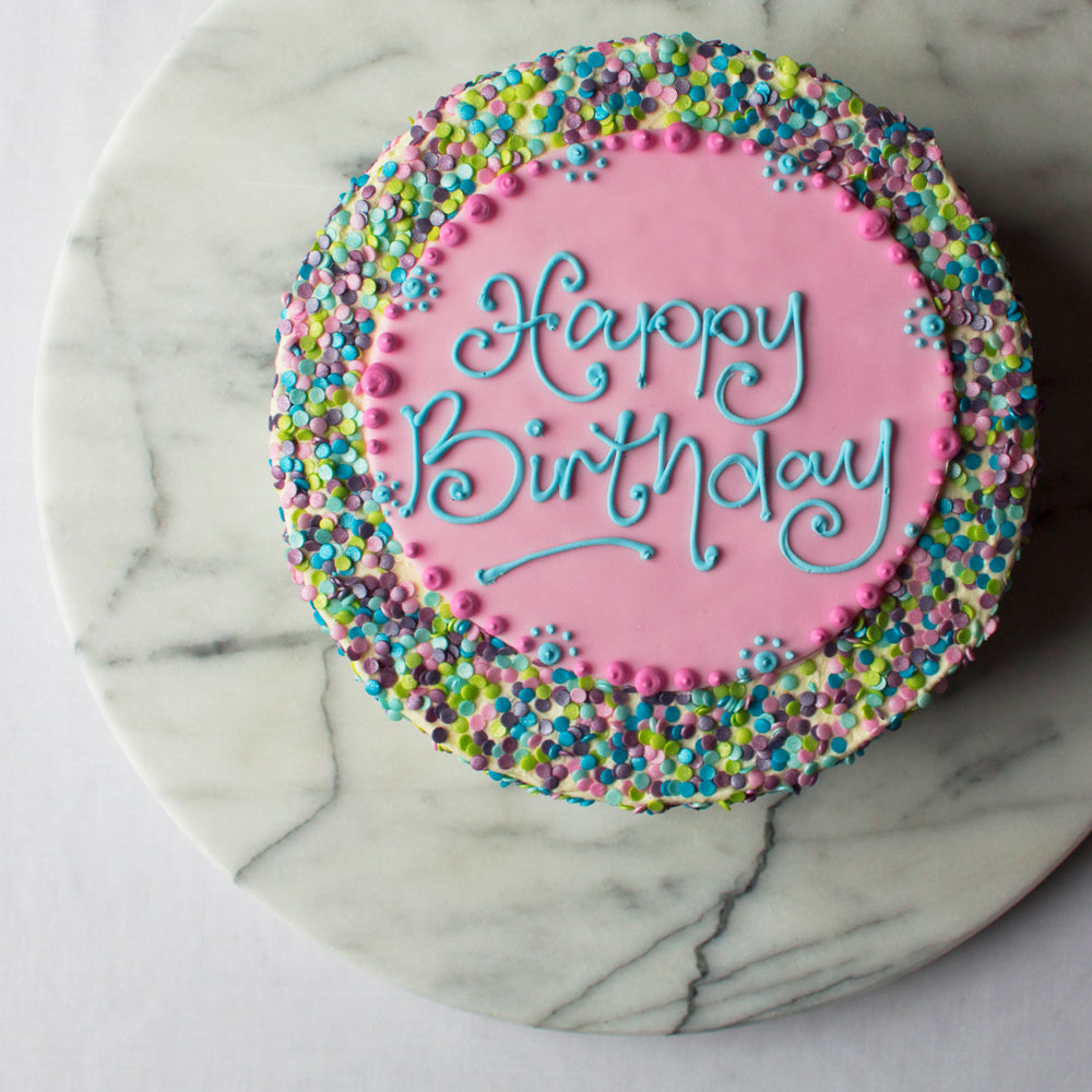
            
                Load image into Gallery viewer, Funky Sprinkles Celebration Cake
            
        