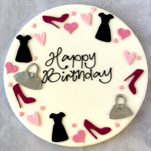 Girl About Town Celebration Cake